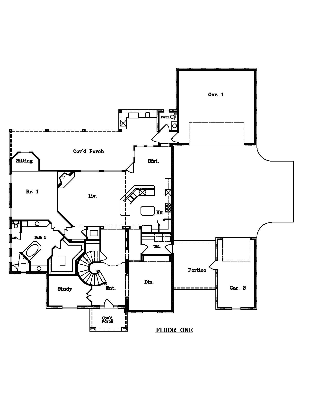 Plan 1475 001 S F L A 3920 Cook Residential Design
