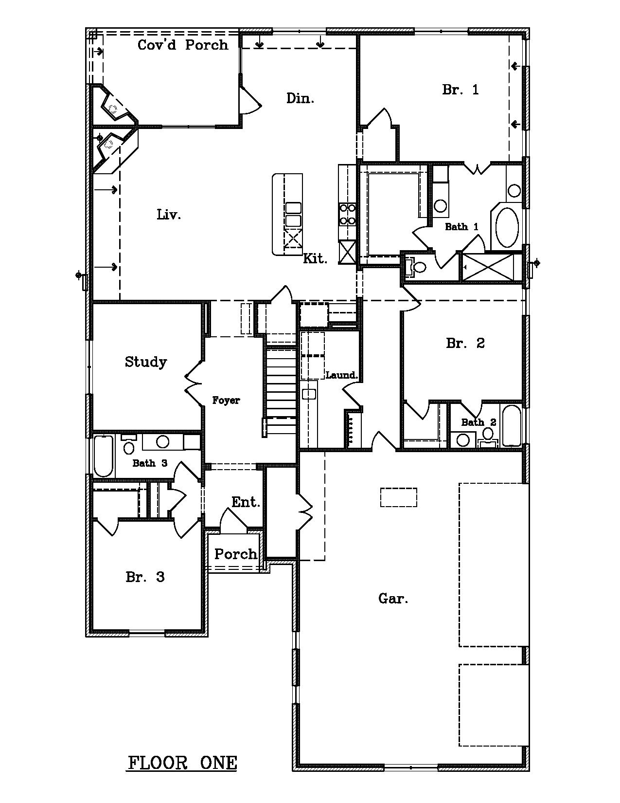 Plan № 1722-002 (S.F.L.A.=3371) - Cook Residential Design